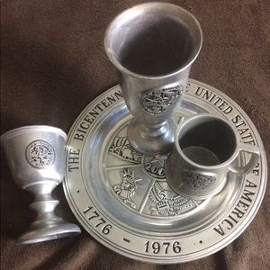 Pewter 100yr Bicentennial Set